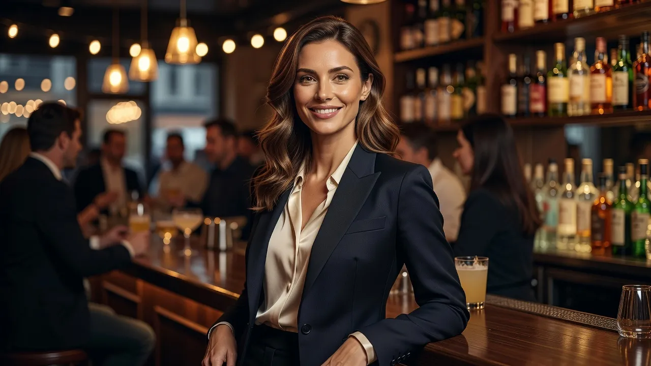 Recadrer un test social avec humour plutot que se justifier Homme et femme complices dans un bar, illustrant le recadrage d'un test social par l'humour