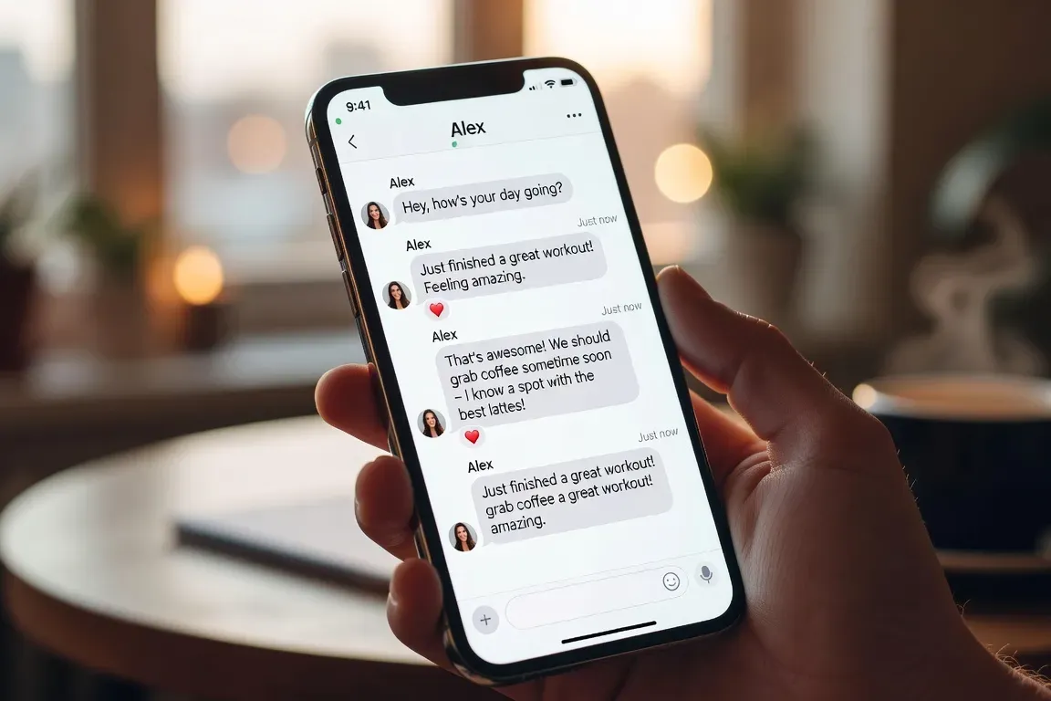 Conversation Tinder réussie en 2026
