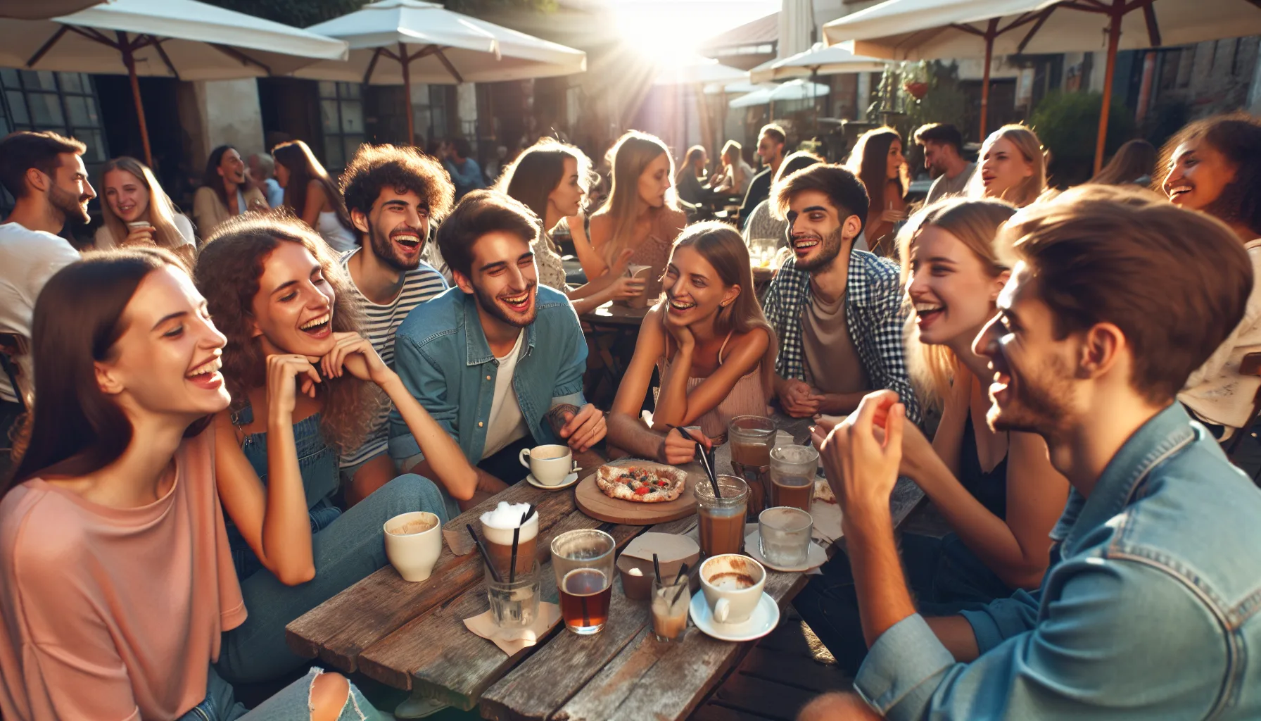 Groupe d'amis socialisant