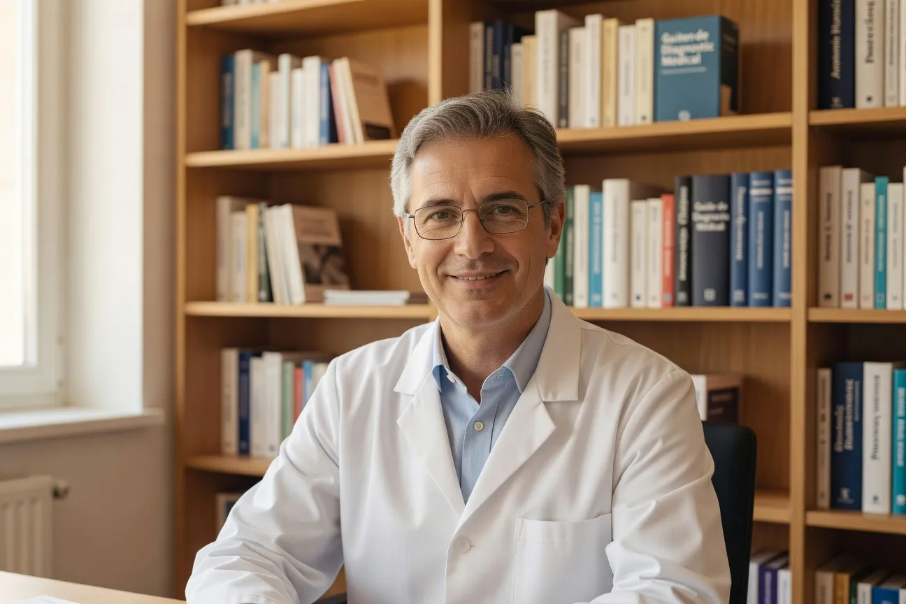 Dr Marc Dubreuil, sexologue clinicien, dans son cabinet à Marseille en 2026
